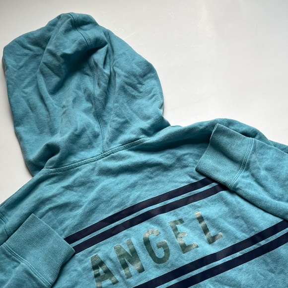 🩷VICTORIA SECRET ANGEL LOGO ZIP UP HOODIE SWEATSHIRT SIZE MEDIUM ANGEL WINGS - Picture 9 of 16